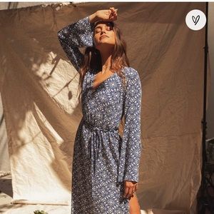 Lulus maxi dress